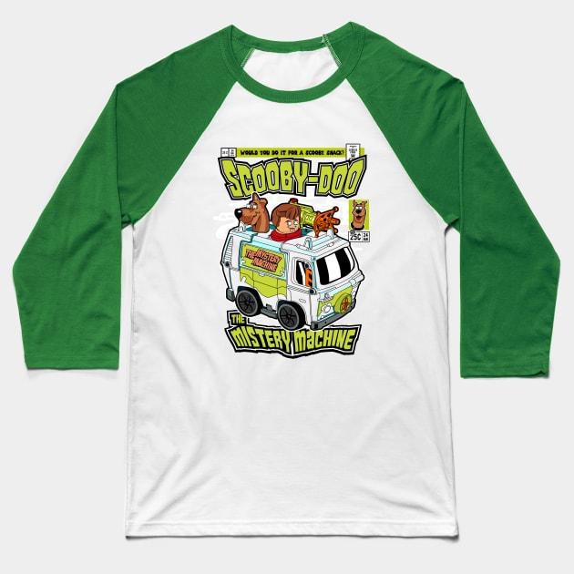 Scooby Dooo Pop Culture Baseball T-Shirt by Pure Touch